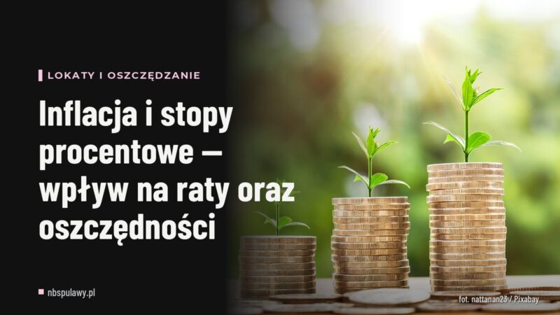 Inflacja i stopy procentowe — wpływ na raty oraz oszczędności