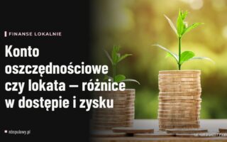 Konto oszczędnościowe czy lokata — różnice w dostępie i zysku