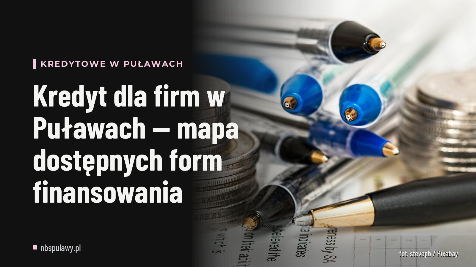 Kredyt dla firm w Puławach — mapa dostępnych form finansowania