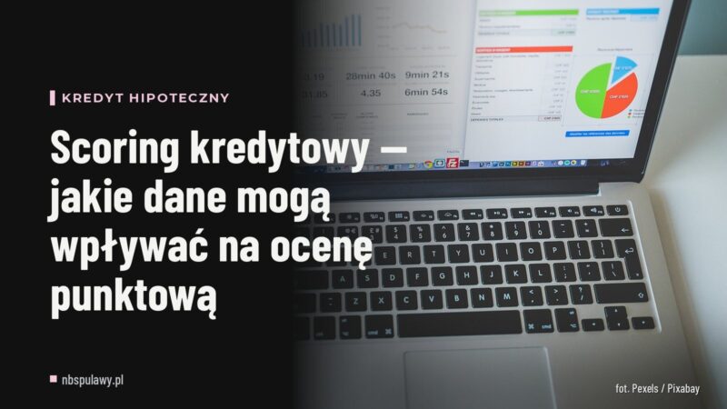 Scoring kredytowy — jakie dane mogą wpływać na ocenę punktową
